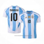 Argentina Player Maradona Home Shirt 2024