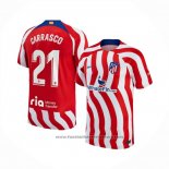 Atletico Madrid Player Carrasco Home Shirt 2022-2023