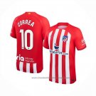 Atletico Madrid Player Correa Home Shirt 2023-2024