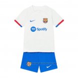 Barcelona Away Shirt Kids 2023-2024
