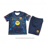Barcelona Special Shirt Kids 2026-2027 Black Blue