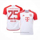 Bayern Munich Player Muller Home Shirt 2023-2024