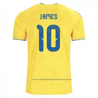Colombia Player James Rodriguez Home Shirt 2026