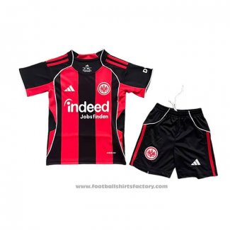 Eintracht Frankfurt Home Shirt Kids 2025-2026