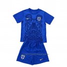 Finland Away Shirt Kids 2025