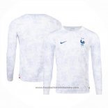France Away Shirt Long Sleeve 2022