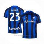 Inter Milan Player Barella Home Shirt 2022-2023