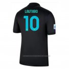 Inter Milan Player Lautaro Third Shirt 2021-2022