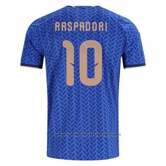 Italy Player Giacomo Raspadori Home Shirt 2026