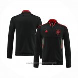 Jacket Manchester United 2022-2023 Black and Red