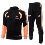 Jacket Tracksuit Arsenal Kids 2026-2027 Black Orange