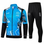 Jacket Tracksuit Napoli 2024-2025 Blue