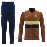 Jacket Tracksuit Pumas UNAM 2021-2022 Brown