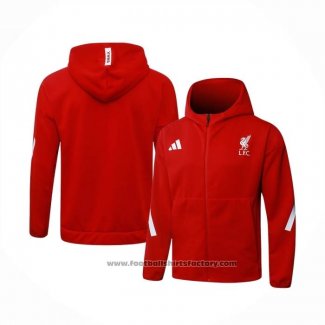 Jacket With Hood Liverpool 2025-2026 Red