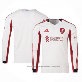 Liverpool Away Shirt Long Sleeve 2025-2026