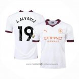 Manchester City Player J.alvarez Away Shirt 2023-2024