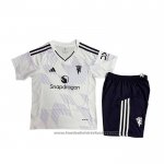 Manchester United Away Shirt Kids 2025-2026