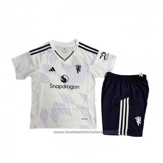 Manchester United Away Shirt Kids 2025-2026