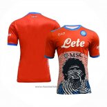 Napoli Maradona Special Shirt 2021-2022 Red