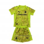 Olympique Marseille Goalkeeper Shirt Kids 2025-2026 Yellow