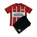 PSV Home Shirt Kids 2021-2022