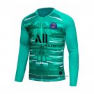 Paris Saint-germain Goalkeeper Shirt Long Sleeve 2020-2021 Green