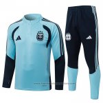 Sweatshirt Tracksuit Argentina 2025-2026 Blue Black
