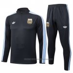 Sweatshirt Tracksuit Argentina Kids 2025-2026 Grey