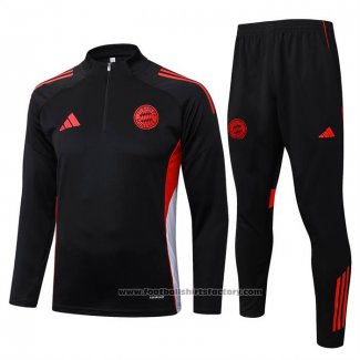 Sweatshirt Tracksuit Bayern Munich Kids 2025-2026 Black