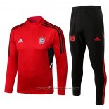 Sweatshirt Tracksuit Bayern Munich Kids 2022-2023 Red