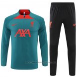 Sweatshirt Tracksuit Liverpool 2022-2023 Green