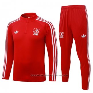 Sweatshirt Tracksuit Liverpool Kids 2026-2027 Red
