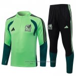 Sweatshirt Tracksuit Mexico Kids 2026-2027 Green