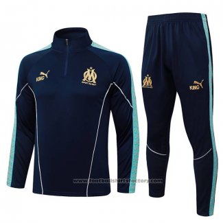 Sweatshirt Tracksuit Olympique Marseille 2025-2026 Blue Green