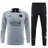 Sweatshirt Tracksuit Paris Saint-Germain Jordan 2022-2023 Grey