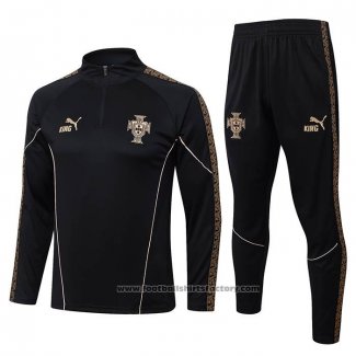 Sweatshirt Tracksuit Portugal 2026-2027 Black