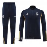 Sweatshirt Tracksuit Real Madrid 2023-2024 Blue