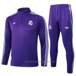 Sweatshirt Tracksuit Real Madrid 2025-2026 Purple