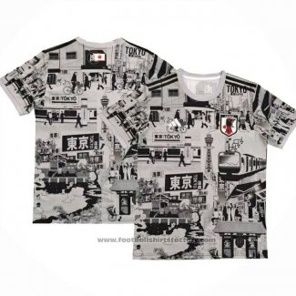 Thailand Japan Anime Shirt 2024-2025 Grey