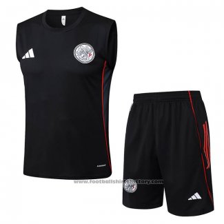 Tracksuit Ajax Without Sleeves 2025-2026 Black