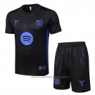 Tracksuit Barcelona Short Sleeve 2025-2026 Black - Shorts
