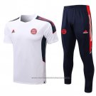 Tracksuit Bayern Munich Short Sleeve 2022-2023 White