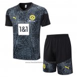 Tracksuit Borussia Dortmund Short Sleeve 2023-2024 Black - Shorts