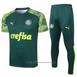 Tracksuit Palmeiras Short Sleeve 2020-2021 Green