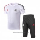 Tracksuit Real Madrid Short Sleeve 2020-2021 White