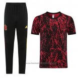 Tracksuit Spain Short Sleeve 2021 Red