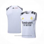 Training Shirt Real Madrid Without Sleeves 2025-2026 White