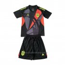 Argentina Goalkeeper Shirt Kids 2024 Black