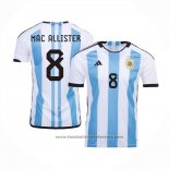 Argentina Player Mac Allister Home Shirt 2022