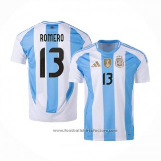 Argentina Player Romero Home Shirt 2024